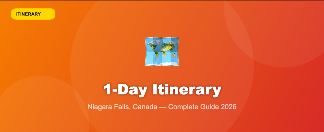 Niagara Falls 1-Day Itinerary — The Perfect Day Trip
