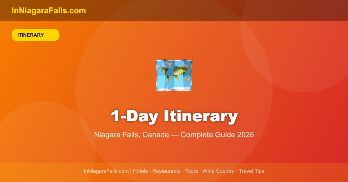 Niagara Falls 1-Day Itinerary — The Perfect Day Trip