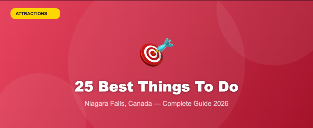 25 Best Things To Do in Niagara Falls Canada