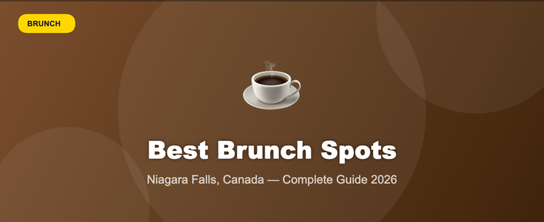 Best Brunch Spots in Niagara Falls