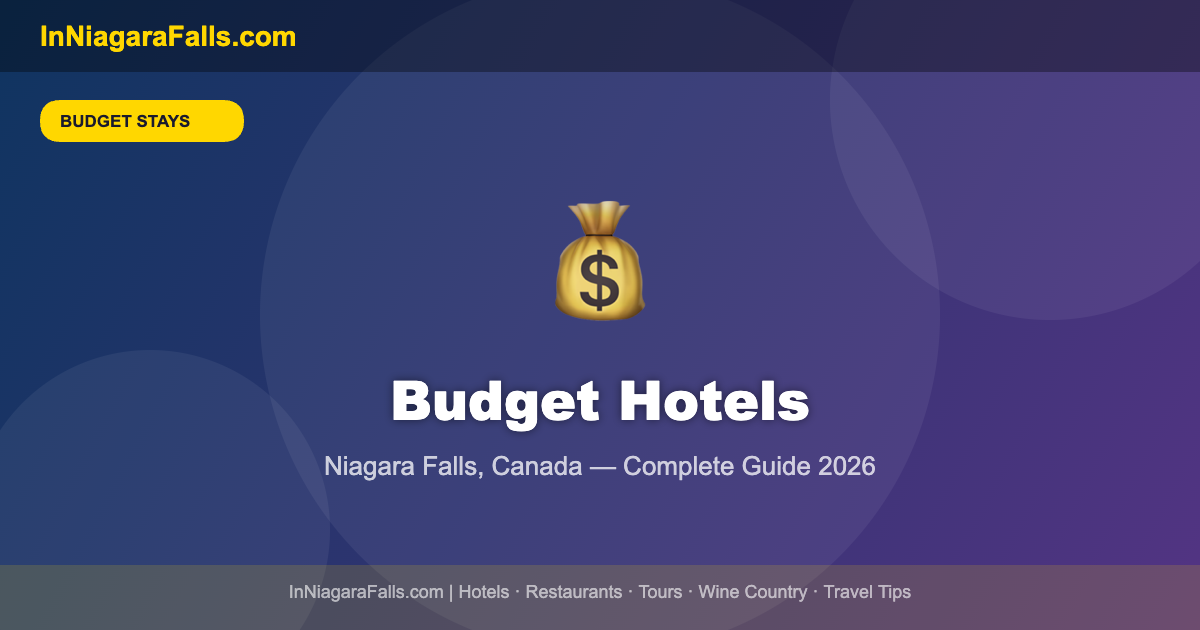 Best Budget Hotels in Niagara Falls Under $150 Per Night