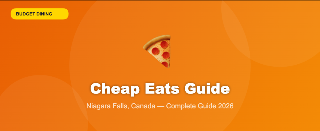 Best Cheap Eats in Niagara Falls — Eat Well on a Budget