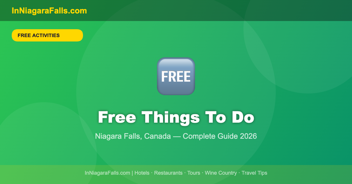 Free Things To Do in Niagara Falls