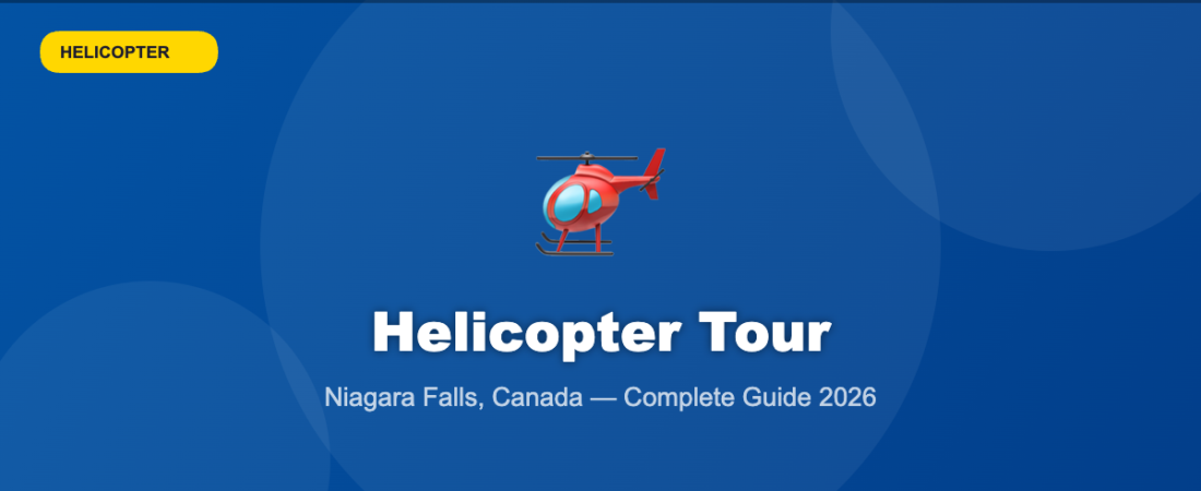 Niagara Falls Helicopter Tour — Is It Worth the Money?