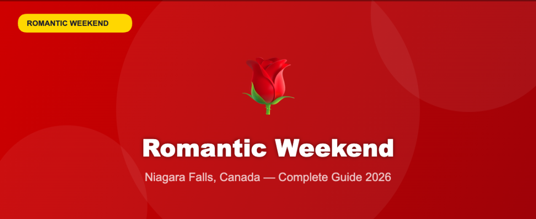 Planning a Romantic Weekend in Niagara Falls
