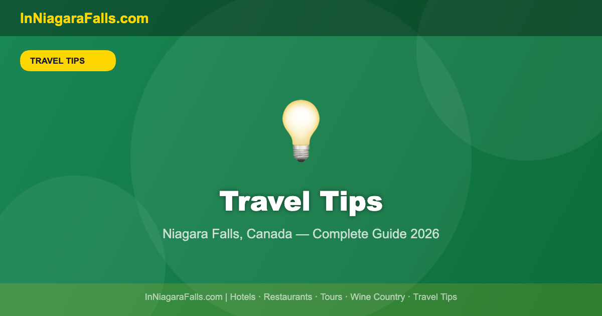 Niagara Falls Travel Tips — What To Know Before You Go