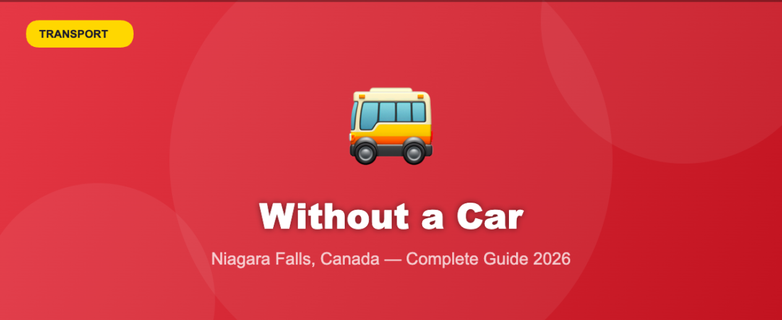 How To Get Around Niagara Falls Without a Car
