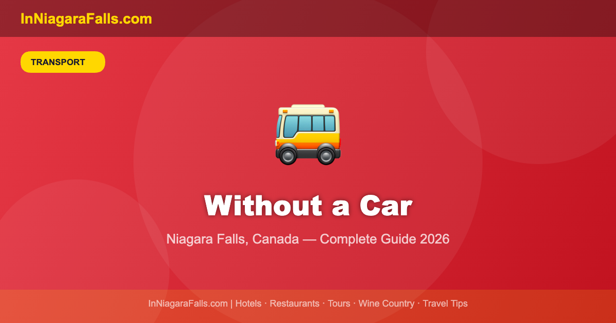 How To Get Around Niagara Falls Without a Car