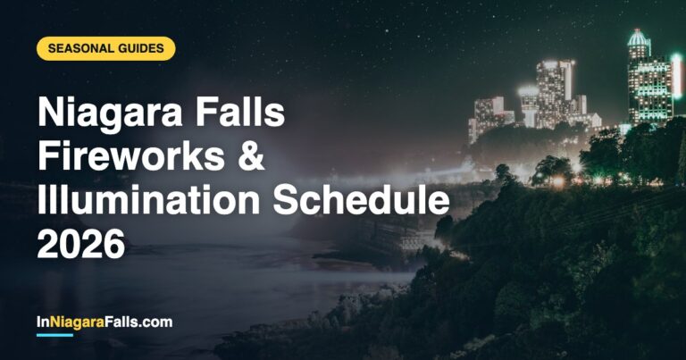 Niagara Falls Fireworks & Illumination Schedule 2026 — Times, Dates & Best Viewing Spots