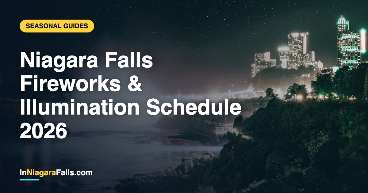 Niagara Falls Fireworks & Illumination Schedule 2026 — Times, Dates & Best Viewing Spots